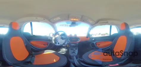 2016 Smart Fortwo z USA, uszkodzony, nr VIN WMEFJ5DAXGK067471